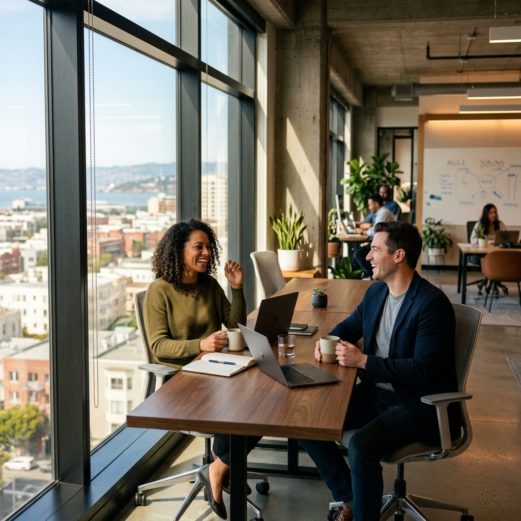 Team working together